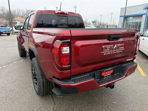 Volcanic Red Tintcoat 2026 GMC Canyon Elevation