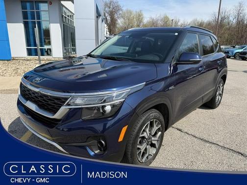 Dark Ocean Blue 2021 Kia Seltos EX