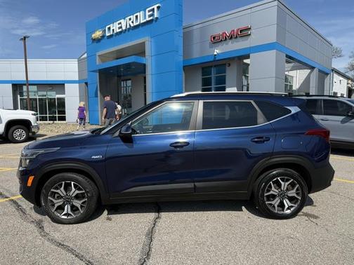 Dark Ocean Blue 2021 Kia Seltos EX