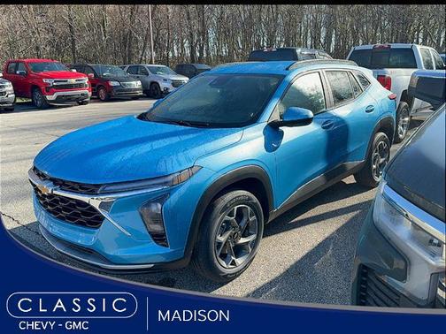 Marina Blue Metallic 2026 Chevrolet Trax LT