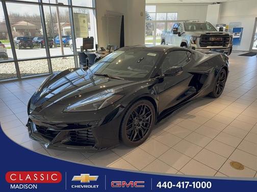 Black 2026 Chevrolet Corvette Z06