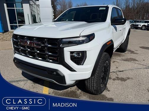 Summit White 2026 GMC Canyon AT4