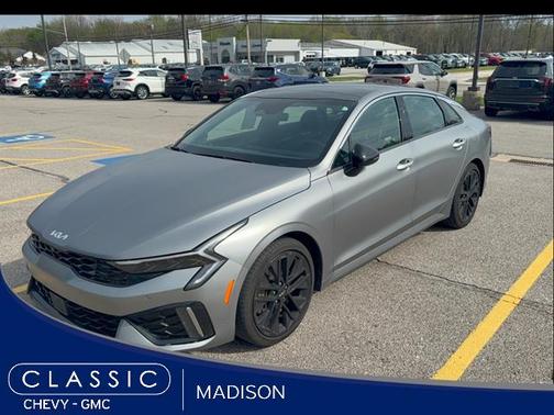 Steel Matte Gray 2025 Kia K5 GT