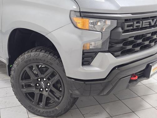 Gray 2026 Chevrolet Silverado 1500 Custom Trail Boss