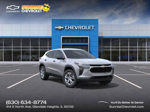 Sterling Gray Metallic 2026 Chevrolet Trax LS