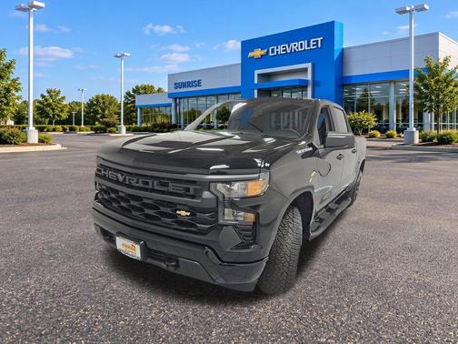 Black 2026 Chevrolet Silverado 1500 Custom