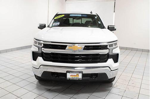 Summit White 2025 Chevrolet Silverado 1500 LT