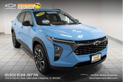 Fountain Blue 2024 Chevrolet Trax FWD 2RS