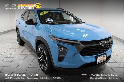 Fountain Blue 2024 Chevrolet Trax FWD 2RS