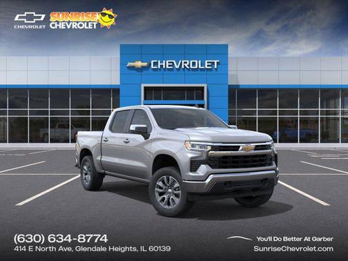 Gray 2026 Chevrolet Silverado 1500 LT