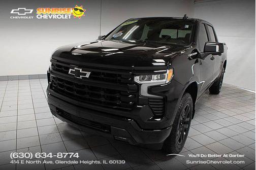Black 2024 Chevrolet Silverado 1500 RST