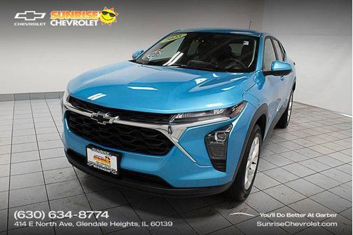 Marina Blue Metallic 2025 Chevrolet Trax LS