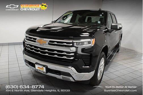 Black 2024 Chevrolet Silverado 1500 LTZ