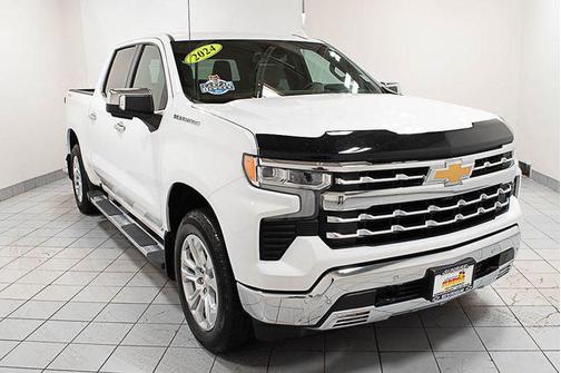 Summit White 2024 Chevrolet Silverado 1500 LTZ