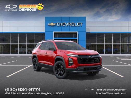 Radiant Red 2027 Chevrolet Equinox 1LT