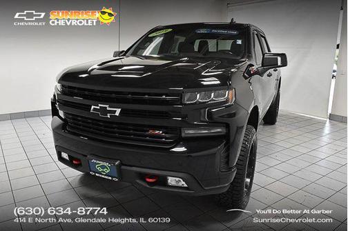 Black 2019 Chevrolet Silverado 1500 LT Trail Boss