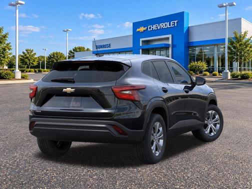 Mosaic Black Metallic 2026 Chevrolet Trax LS