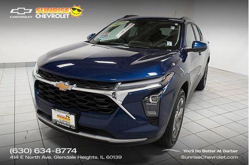 Blue Glow Metallic 2024 Chevrolet Trax LT