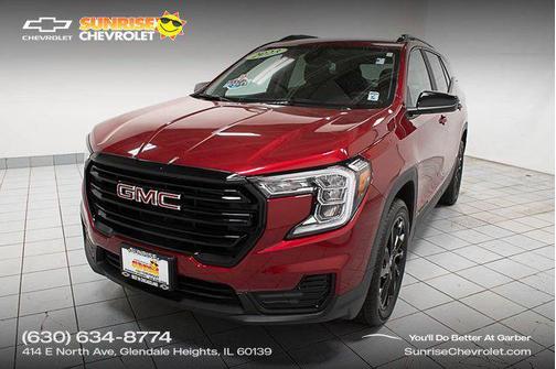 Volcanic Red Tintcoat 2023 GMC Terrain SLE