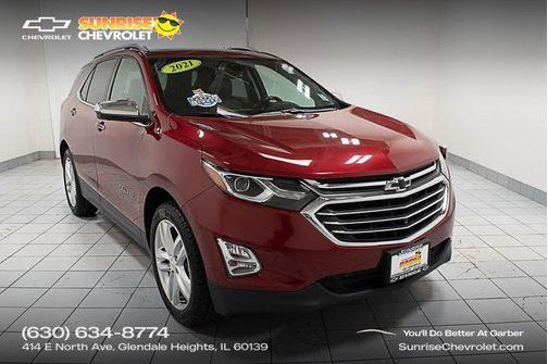 Cajun Red Tintcoat 2021 Chevrolet Equinox Premier w/1LZ
