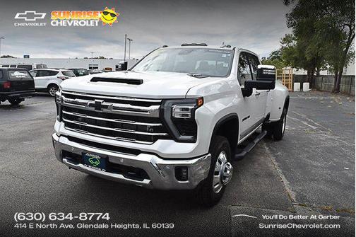 Iridescent Pearl Tricoat 2024 Chevrolet Silverado 3500 LTZ