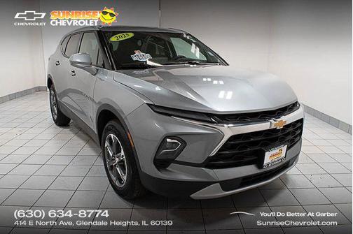 Sterling Gray Metallic 2025 Chevrolet Blazer 2LT