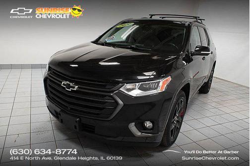 Mosaic Black Metallic 2020 Chevrolet Traverse Premier