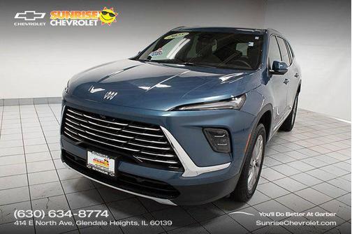Ocean Blue Metallic 2025 Buick Enclave Preferred FWD
