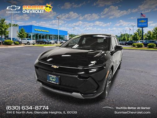 Black 2024 Chevrolet Equinox EV 2LT