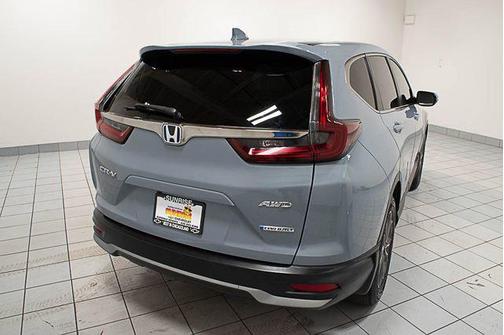 Obsidian Blue Pearl 2022 Honda CR-V Hybrid EX