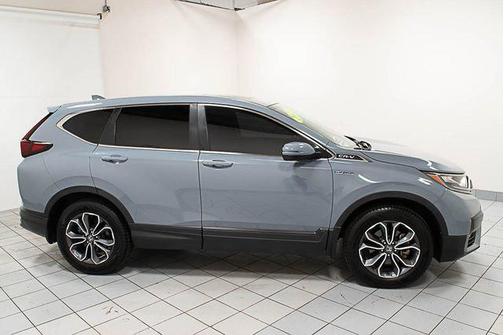 Obsidian Blue Pearl 2022 Honda CR-V Hybrid EX