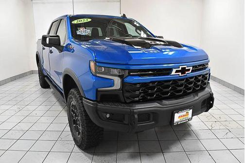 Glacier Blue Metallic 2023 Chevrolet Silverado 1500 ZR2