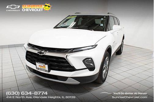 Summit White 2024 Chevrolet Blazer 2LT