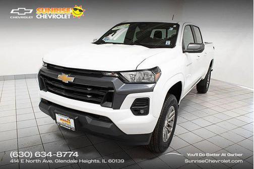 Summit White 2024 Chevrolet Colorado LT