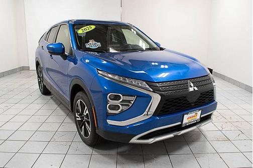 Lightning Blue Metallic 2025 Mitsubishi Eclipse Cross SE