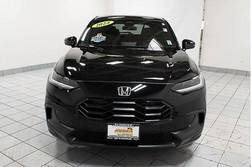 Crystal Black Pearl 2024 Honda HR-V AWD Sport