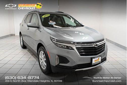 Sterling Gray Metallic 2024 Chevrolet Equinox 1LT