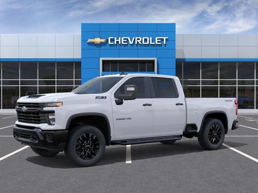 Summit White 2026 Chevrolet Silverado 2500 Custom