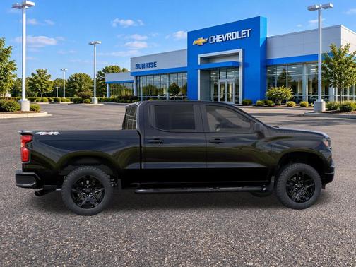 Black 2026 Chevrolet Silverado 1500 Custom