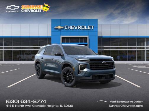 Lakeshore Blue Metallic 2026 Chevrolet Traverse LT