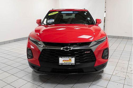 Red Hot 2022 Chevrolet Blazer RS