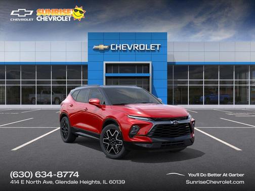 Radiant Red Tintcoat 2026 Chevrolet Blazer RS