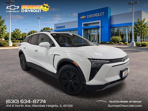 Summit White 2026 Chevrolet Blazer EV AWD LT