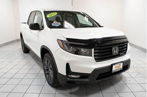 Platinum White Pearl 2023 Honda Ridgeline Sport
