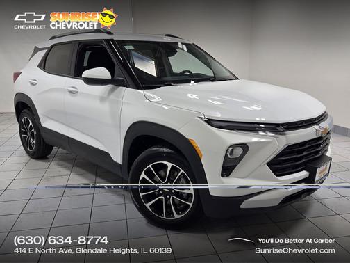 Summit White 2026 Chevrolet Trailblazer LT