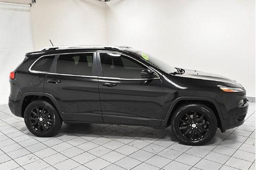 Brilliant Black Crystal Pearlcoat 2015 Jeep Cherokee Limited