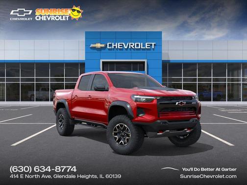 Radiant Red Tintcoat 2026 Chevrolet Colorado ZR2
