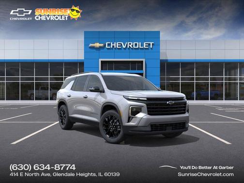 Sterling Gray Metallic 2026 Chevrolet Traverse LT