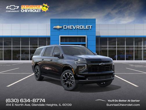 Black 2026 Chevrolet Suburban RST