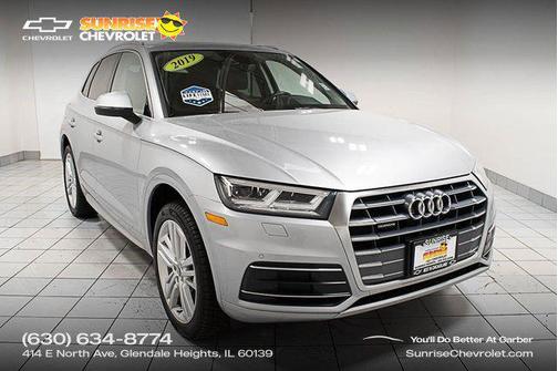 Silver Metallic 2019 Audi Q5 2.0T Premium Plus
